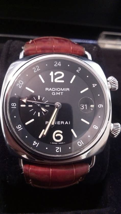 panerai radiomir gmt pam 242|radiomir Panerai watch price.